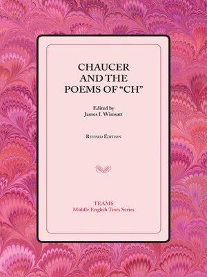 cover image of Chaucer and the Poems of 'Ch'